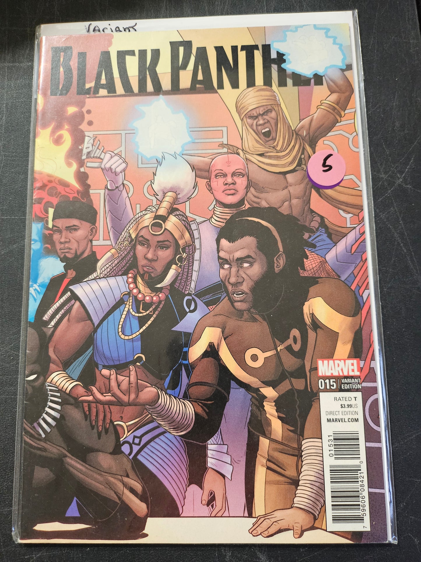 Black Panther – Marvel Comics – (2016–2018) – Volume 6 - #15 - Cover A and B