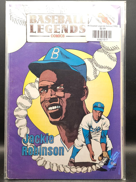 #6 Baseball Legends Comics (1992)