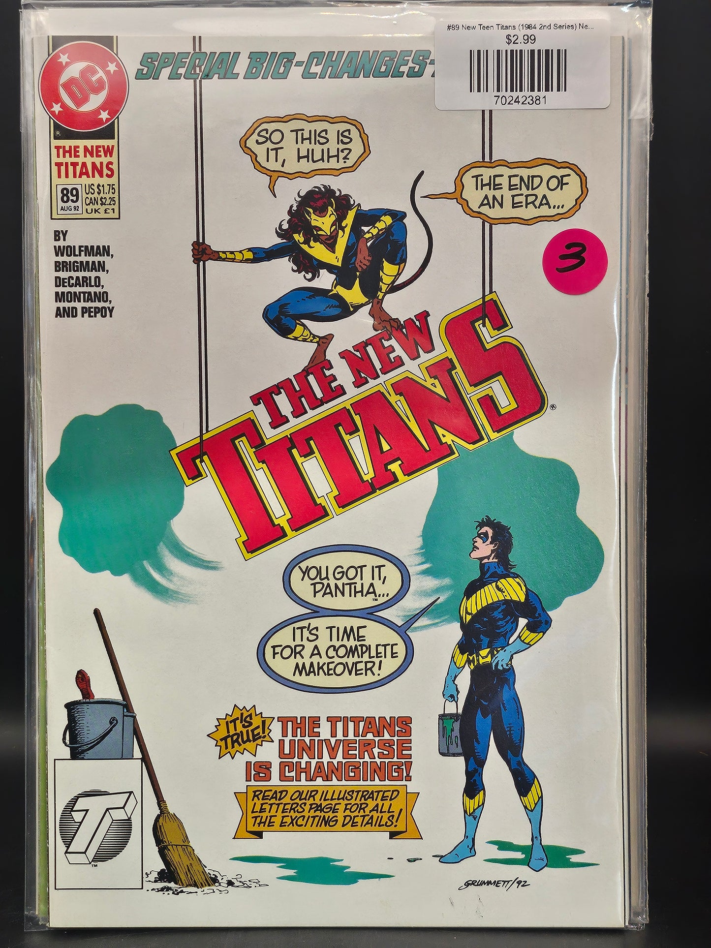 #89 New Teen Titans (1984 2nd Series) New Titans