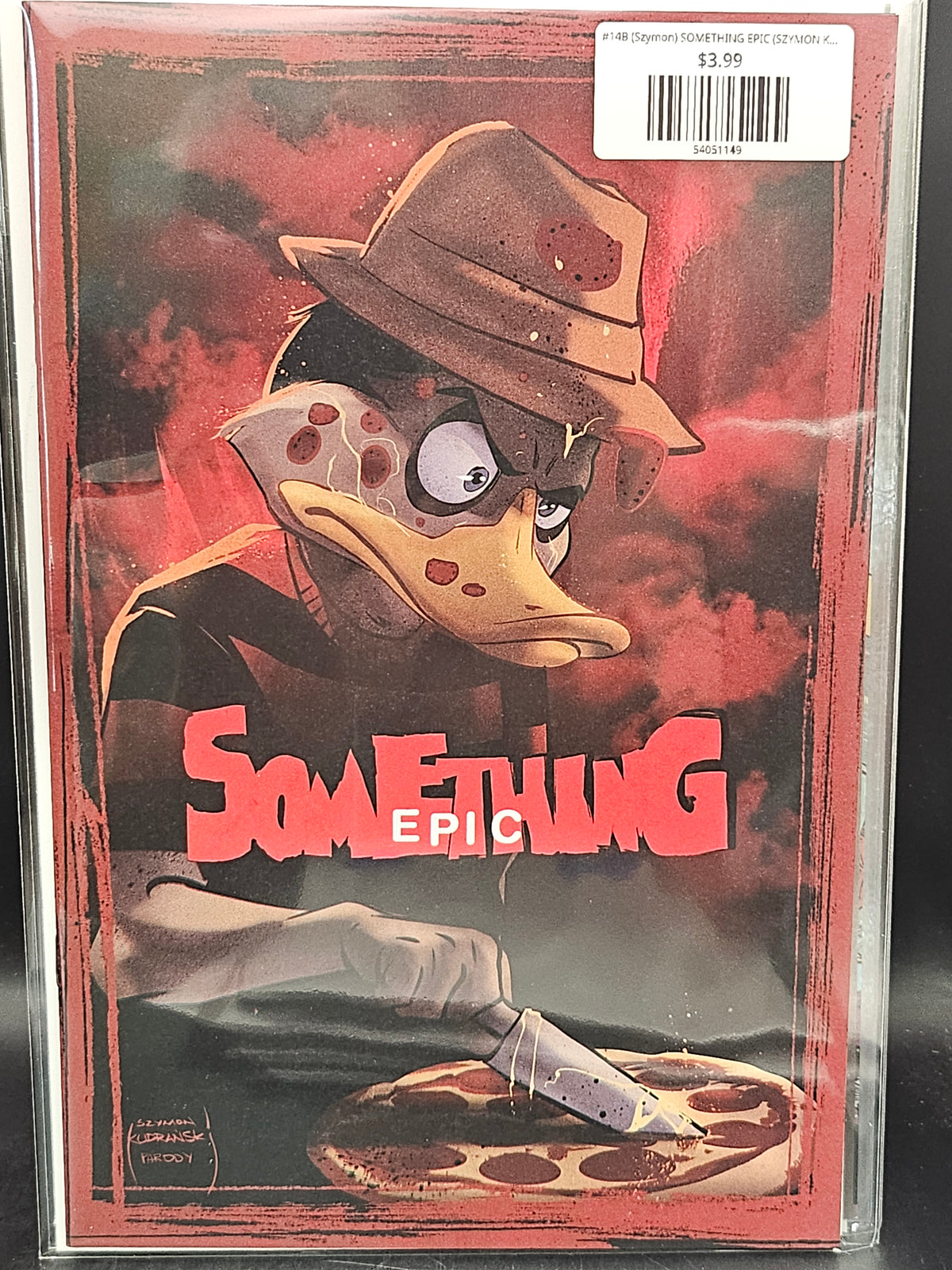 #14B (Szymon) SOMETHING EPIC (SZYMON KUDRANSKI NIGHTMARE ON ELM STREET HOMAGE VAR)
