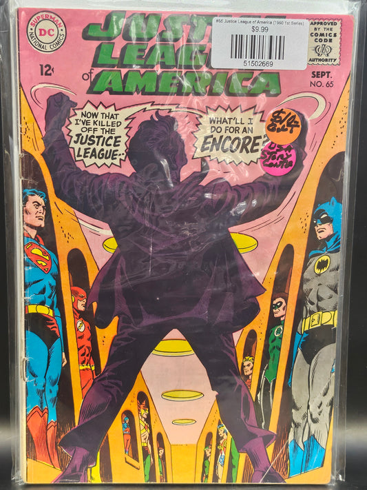 #65 Justice League of America (1960 1st Series)