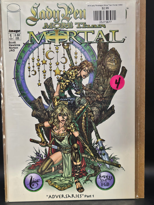 #1A Lady Pendragon More Than Mortal (1999)