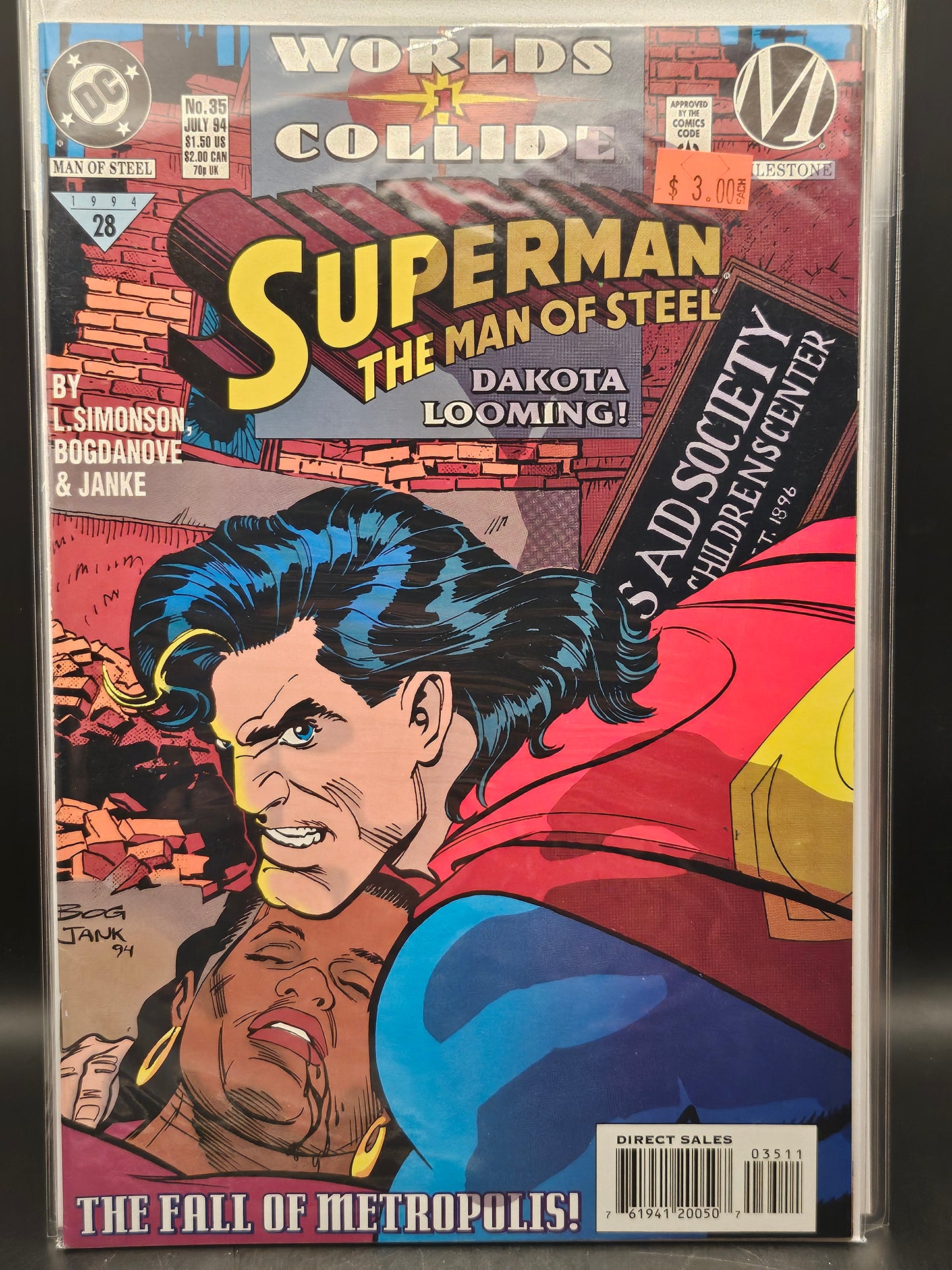 #35 Superman The Man of Steel (1991)