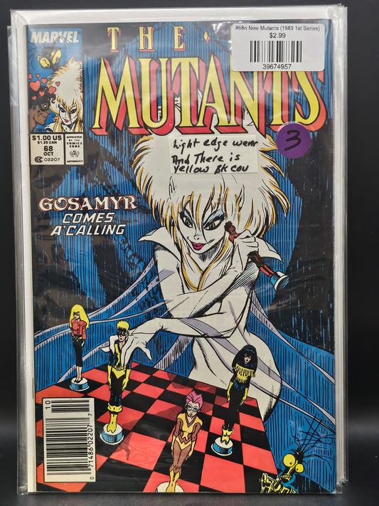 #68n New Mutants (1983 1st Series)