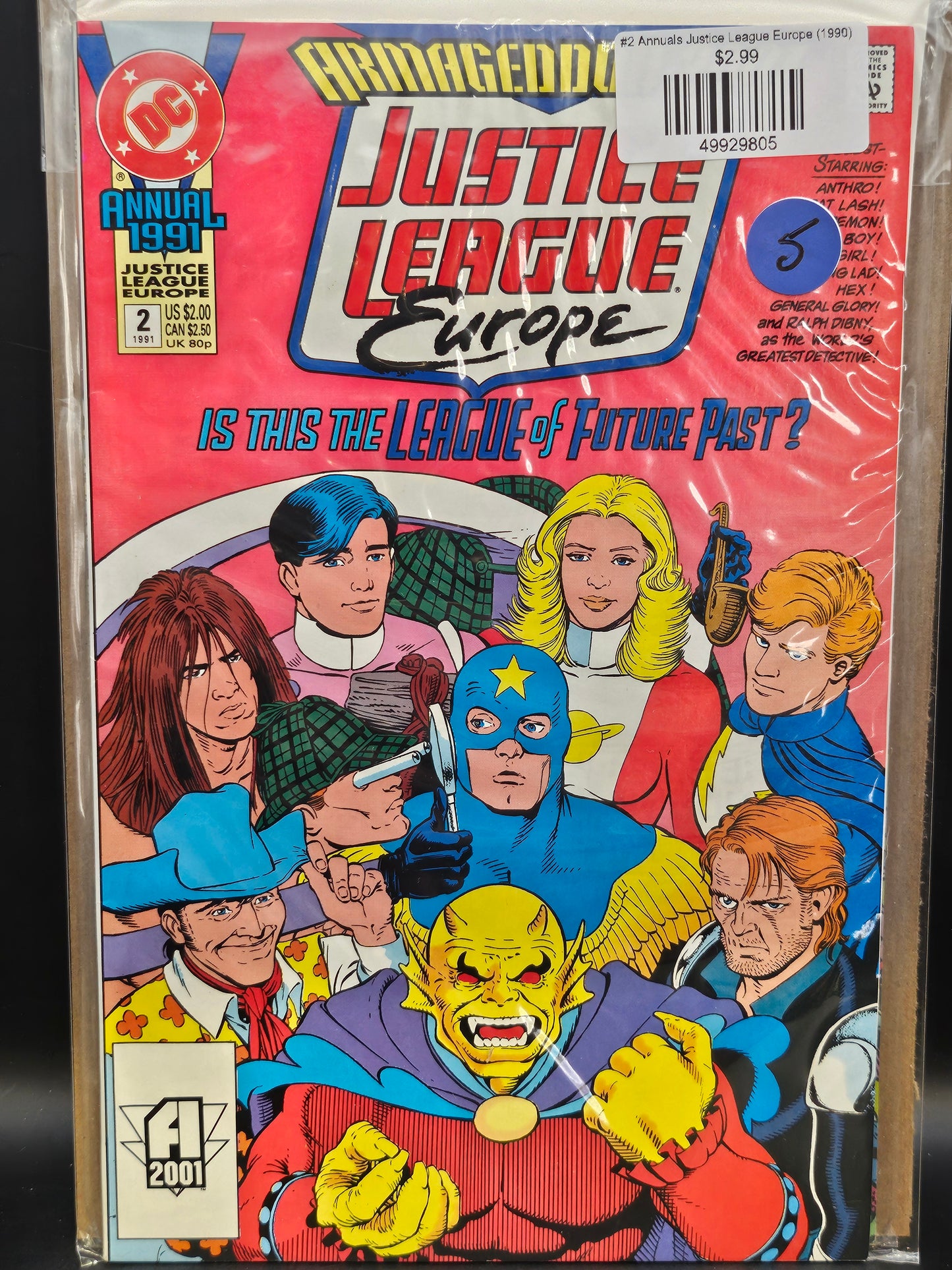 #2 Annuals Justice League Europe (1990)