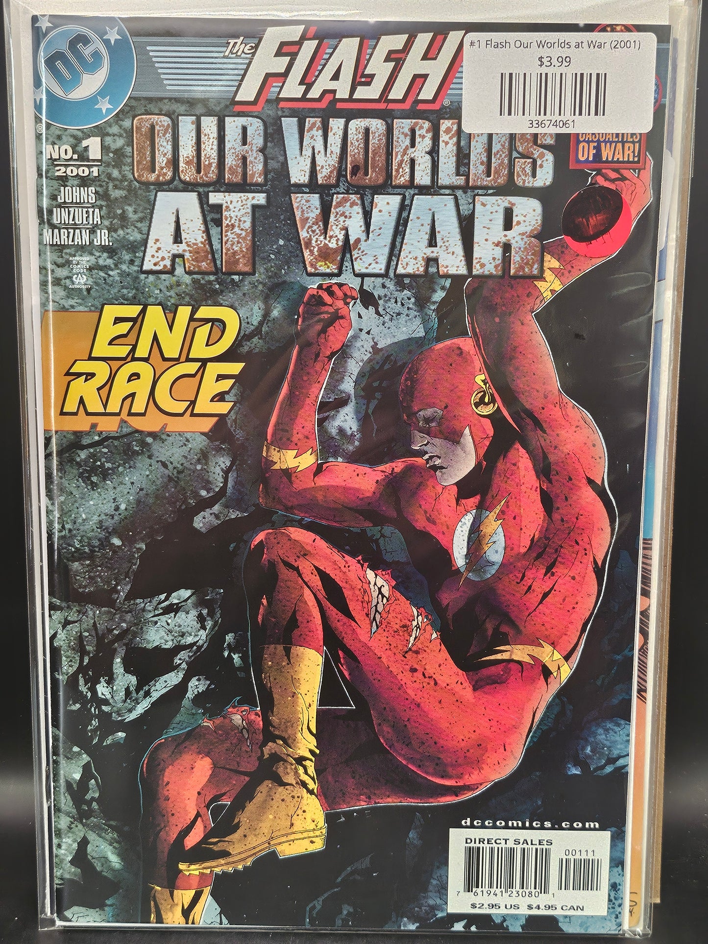 #1 Flash Our Worlds at War (2001)