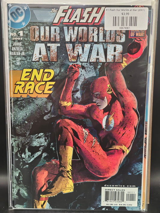 #1 Flash Our Worlds at War (2001)