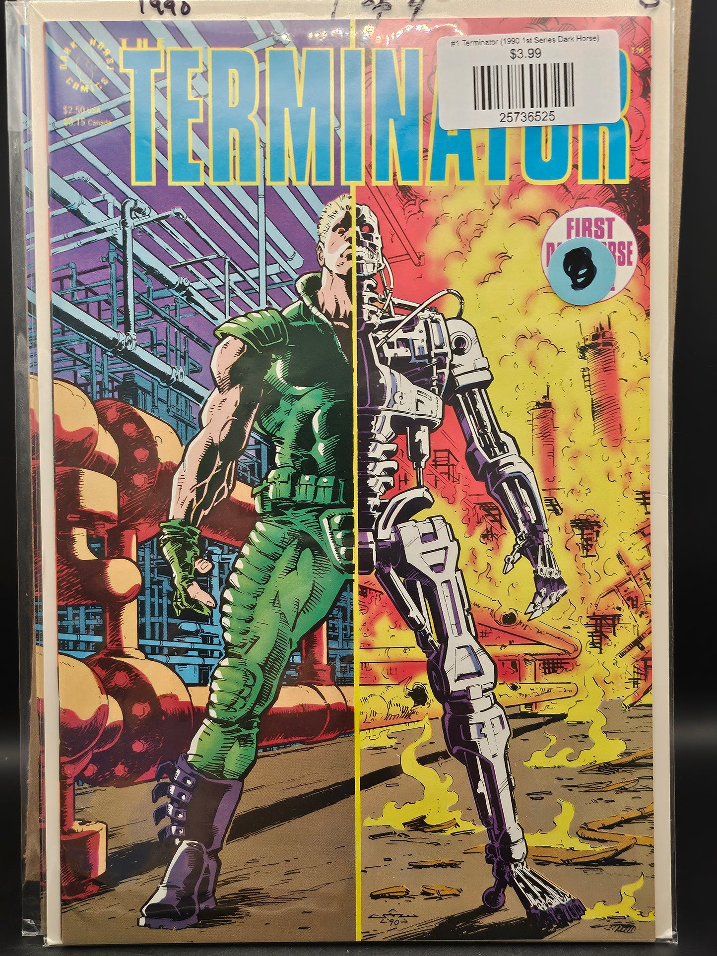 #1 Terminator (1990 1st Series Dark Horse)