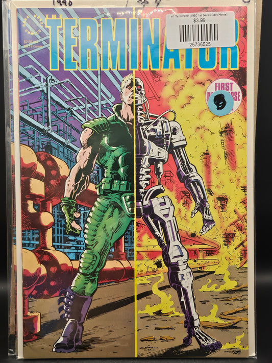#1 Terminator (1990 1st Series Dark Horse)