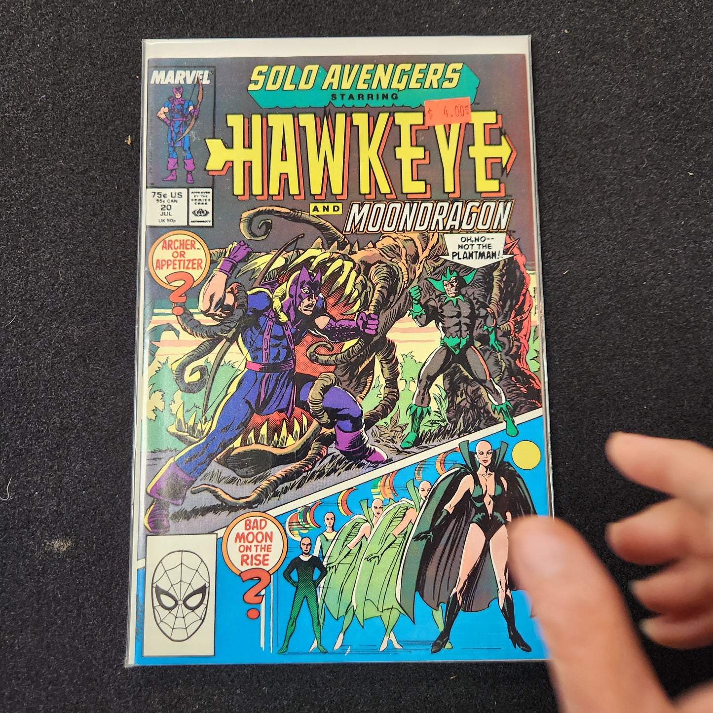 Solo Avengers – Marvel Comics – (1987–1989) – Volume 1 – #20