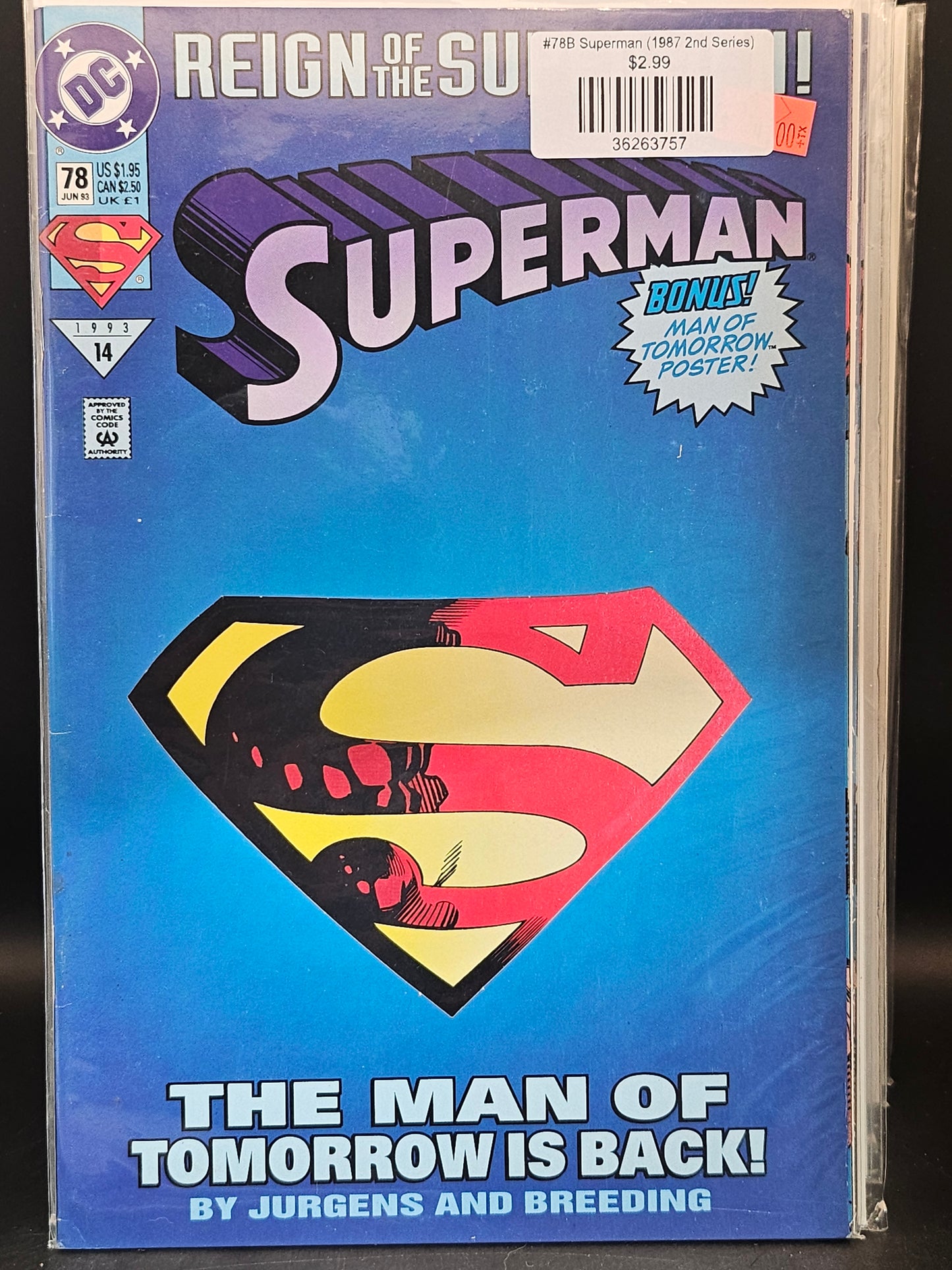 #78B Superman (1987 2nd Series)