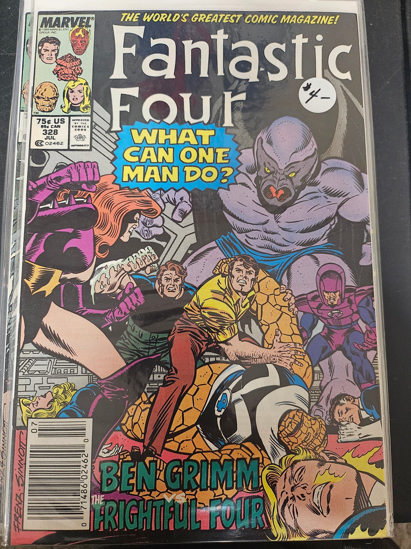 101.138 Fantastic Four – #328 – v1 (1961–1995)
