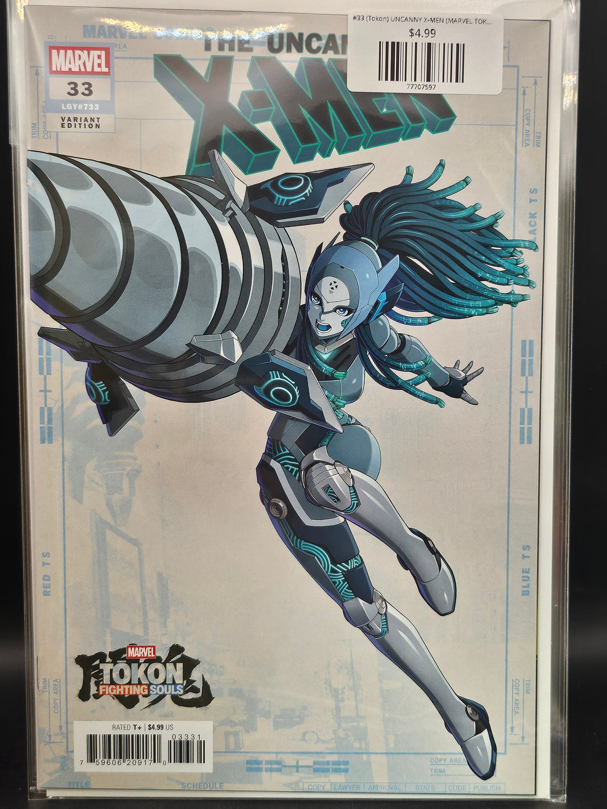 #33 (Tokon) UNCANNY X-MEN (MARVEL TOKON: FIGHTING SOULS VARIANT)