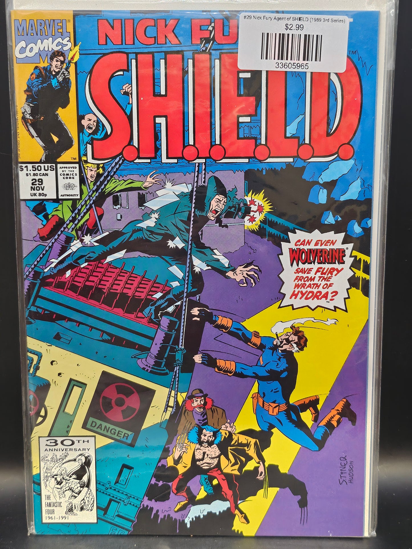 #29 Nick Fury Agent of SHIELD (1989 3rd Series)