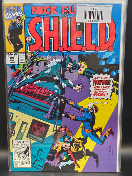 #29 Nick Fury Agent of SHIELD (1989 3rd Series)