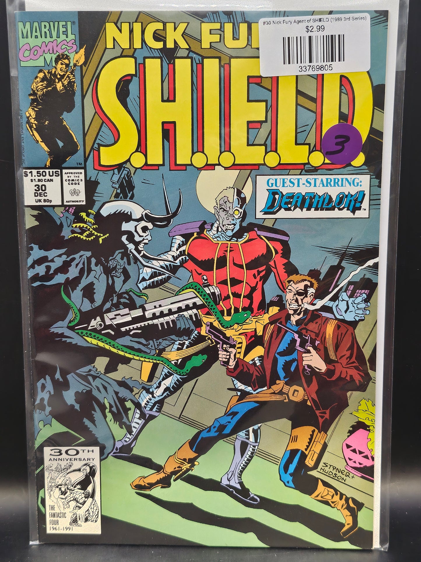 #30 Nick Fury Agent of SHIELD (1989 3rd Series)