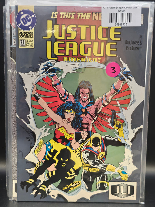 #71n Justice League America (1987)