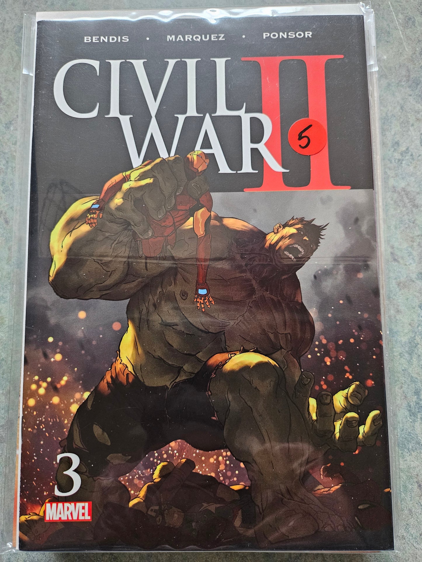 122.101 – Civil War II - #3 -2016