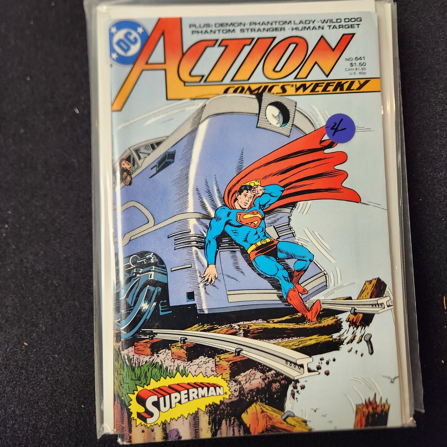 Action Comics #641 - Featuring The Demon and Phantom Lady (DC 1989)