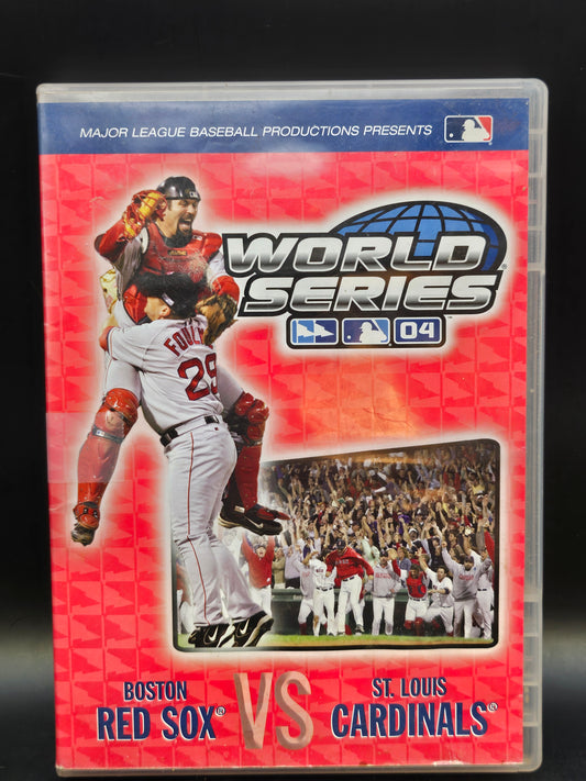 dvd World Series 2004 Red Sox vs Cardinals Baseball