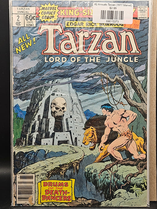 #2 Annuals Tarzan (1977 Marvel)