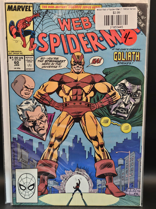 #60d Web of Spider-Man (1985 1st Series)