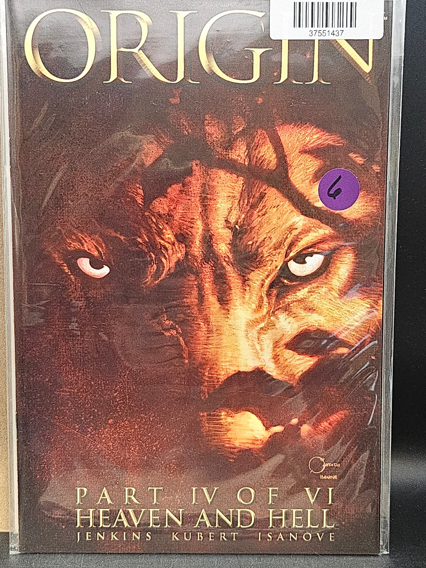 #4 Wolverine The Origin (2001)