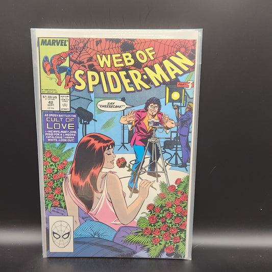 #42D Web of Spider-Man (1985 1st Series)