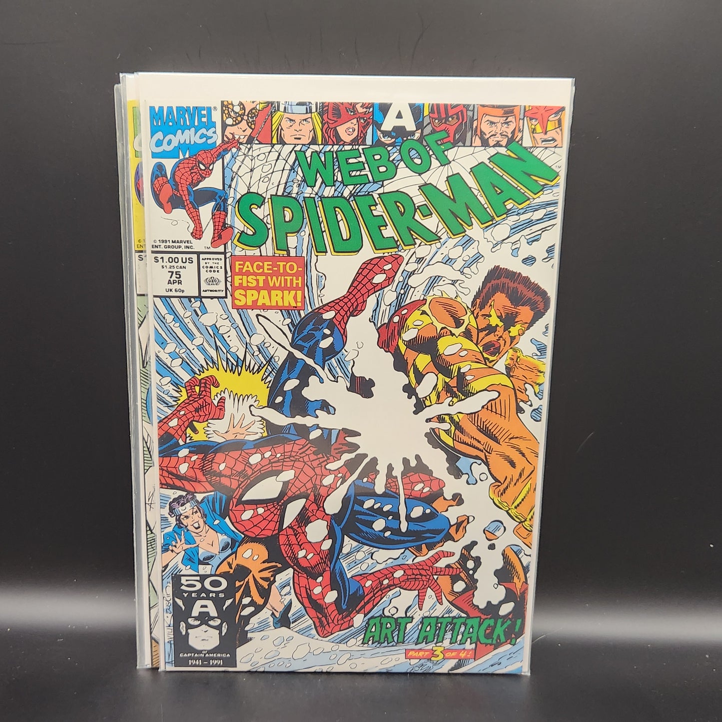 #75D Web of Spider-Man (1985 1st Series)