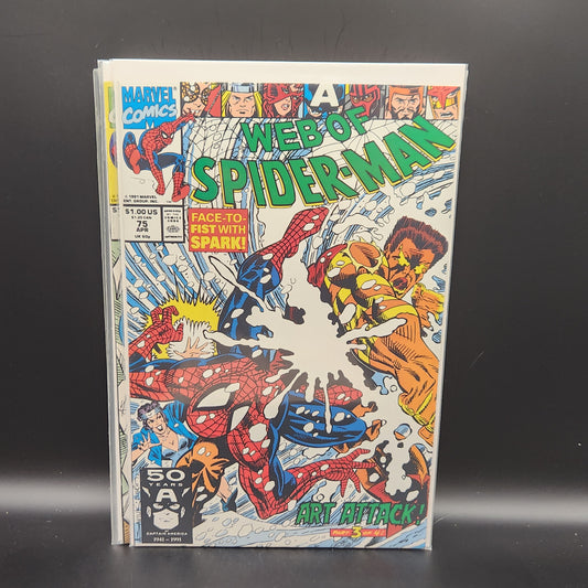 #75D Web of Spider-Man (1985 1st Series)