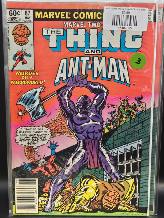 #87 Marvel Two-in-One (1974 1st Series)