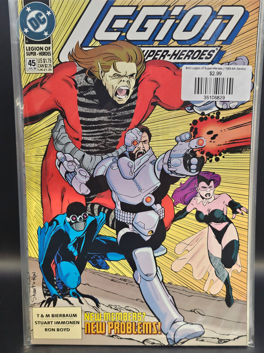 #45 Legion of Super-Heroes (1989 4th Series)