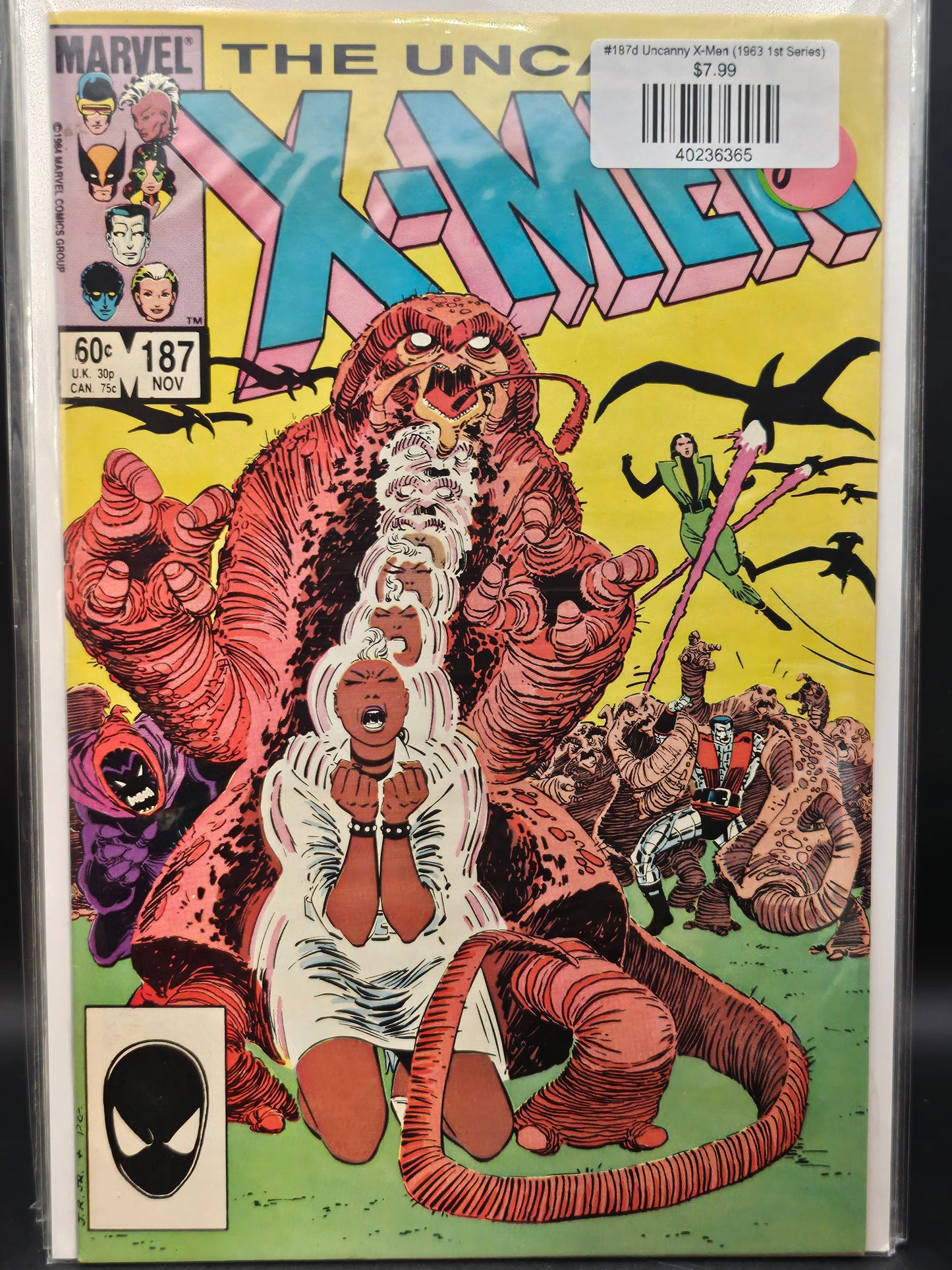 #187d Uncanny X-Men (1963 1st Series)