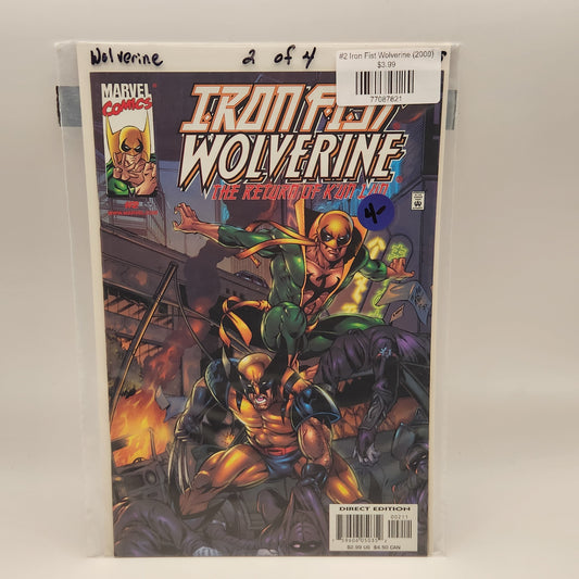 #2 Iron Fist Wolverine (2000)