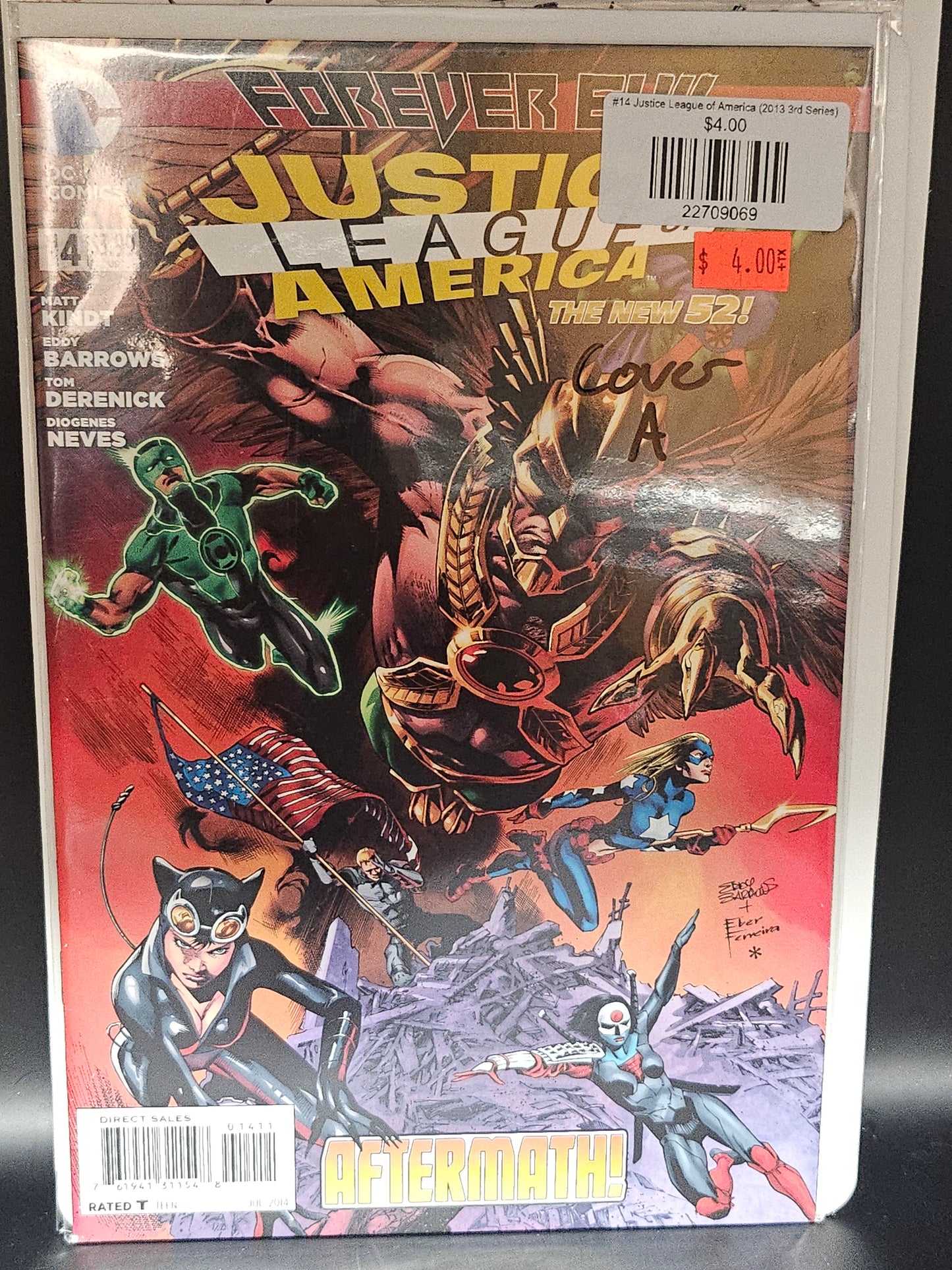 #14 Justice League of America (2013 3rd Series)