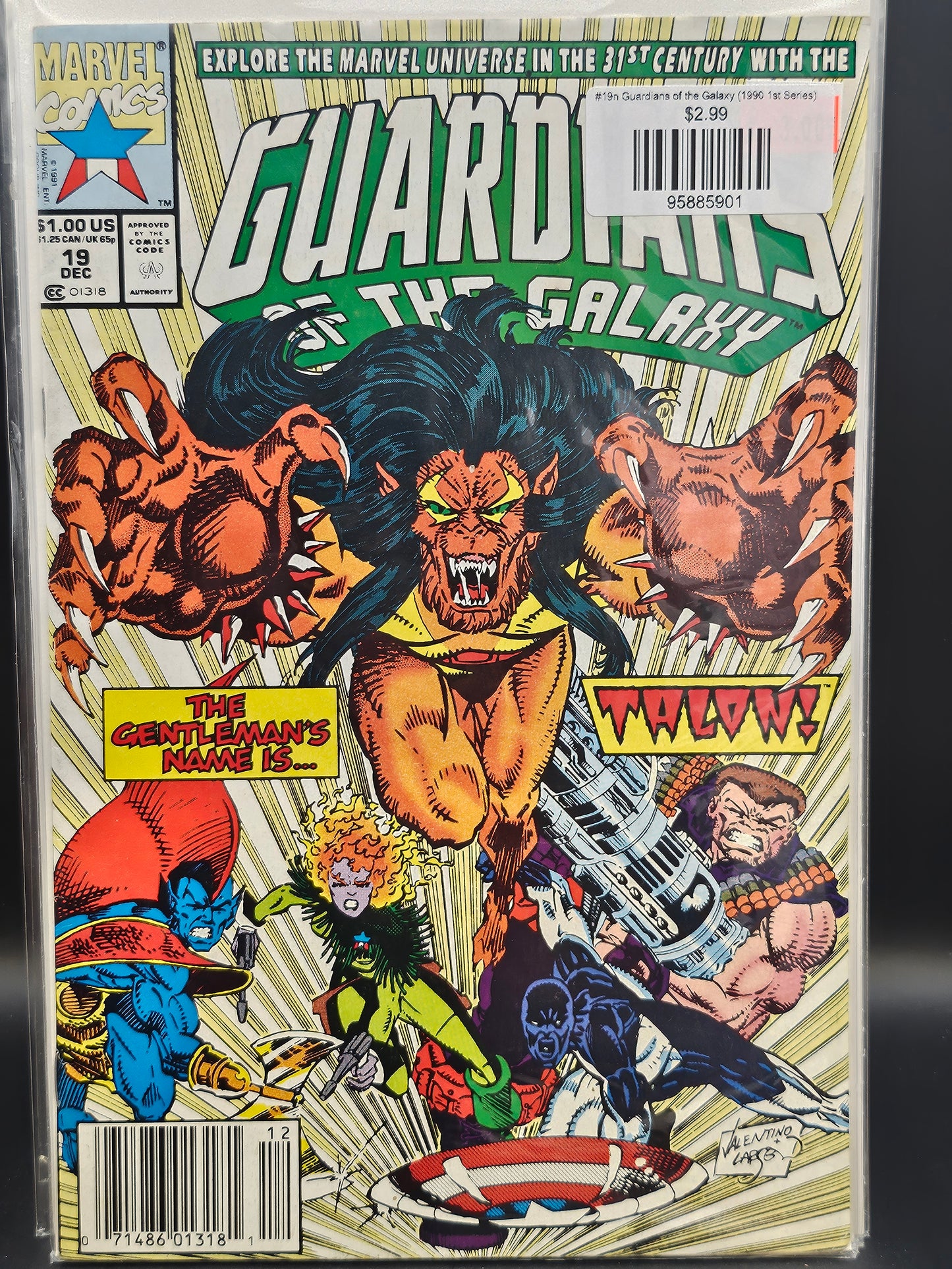 #19n Guardians of the Galaxy (1990 1st Series)