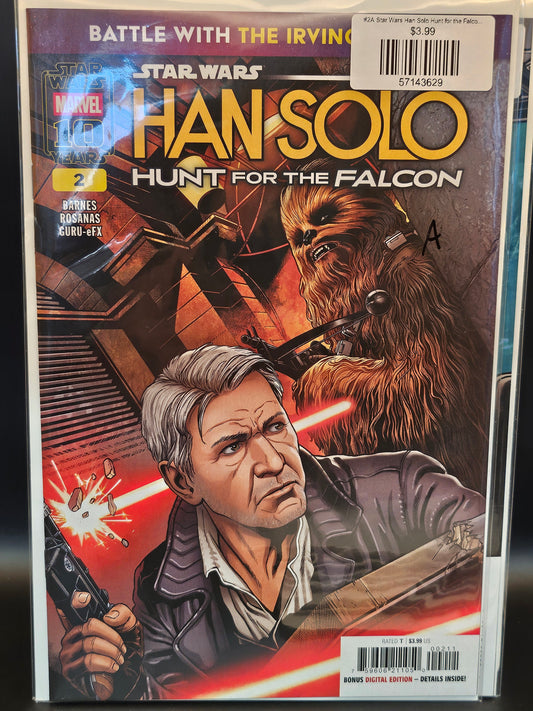 #2A Star Wars Han Solo Hunt for the Falcon (2025 Marvel)
