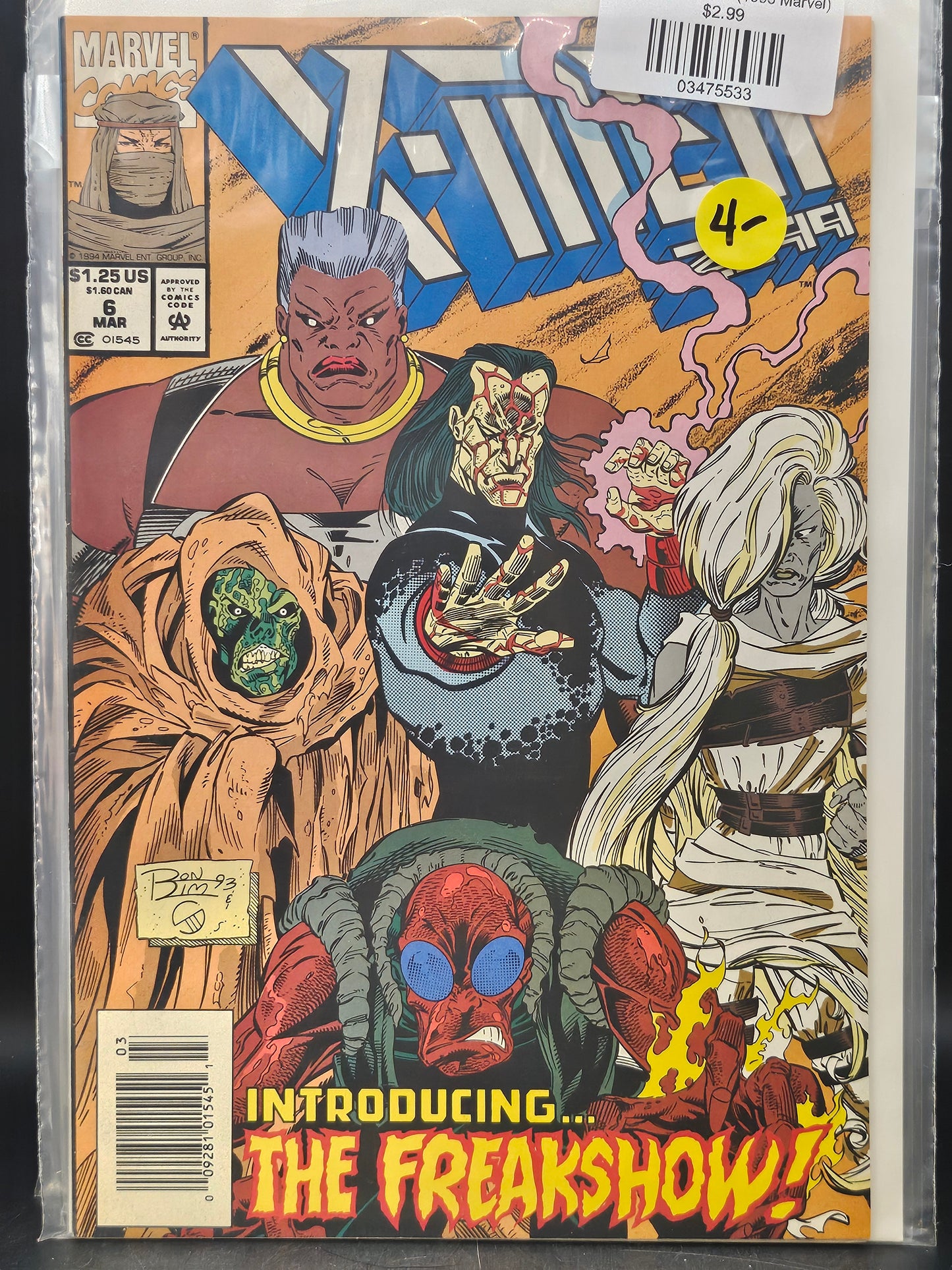 #6n X-Men 2099 (1993 Marvel)