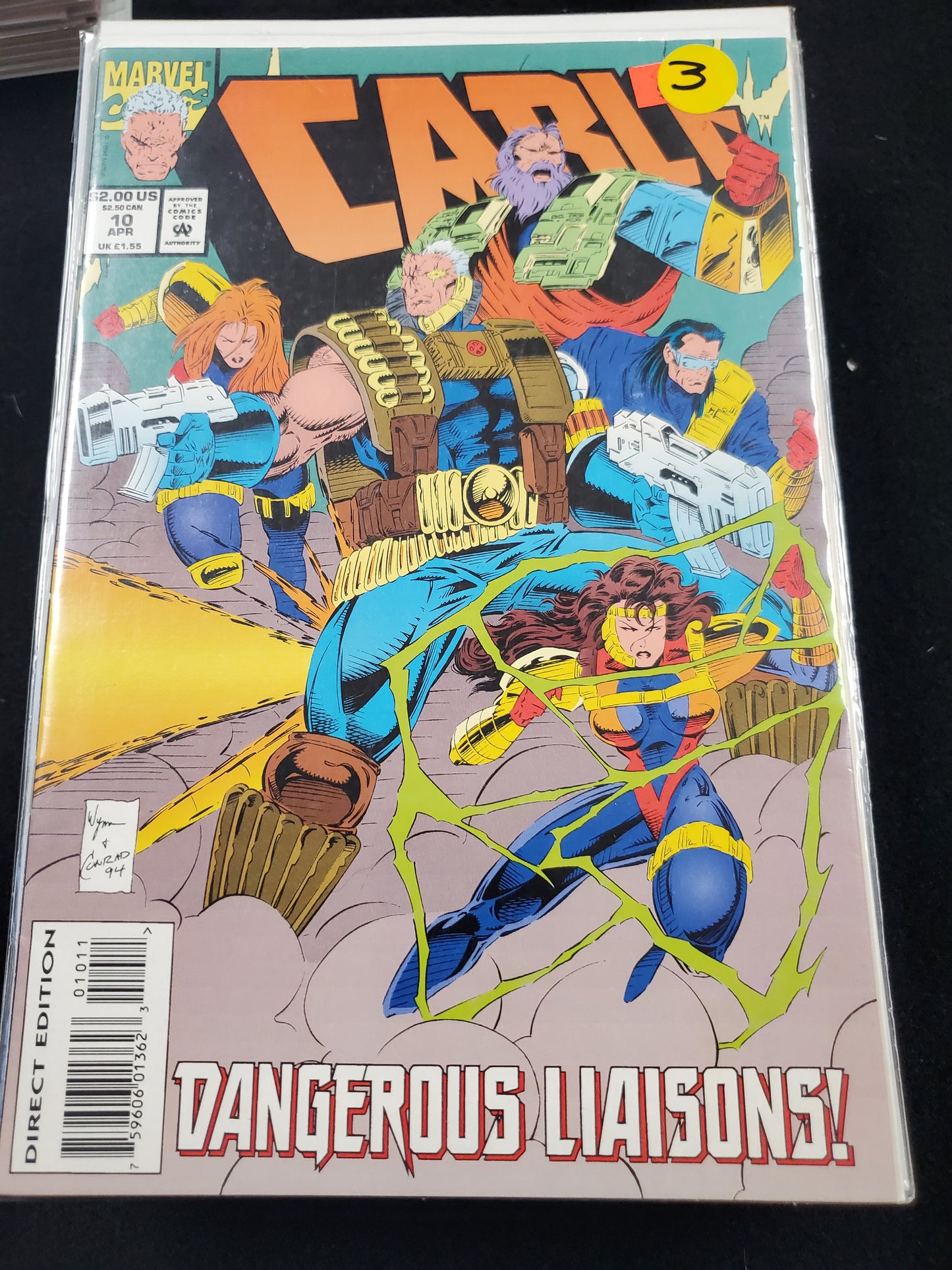 Cable – Marvel Comics – 1993–2002 – Volume 1 – #10