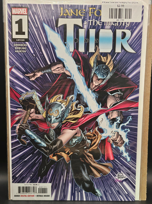 #1B Jane Foster and the Mighty Thor (2022 Marvel) (Peach Momoko Cover)