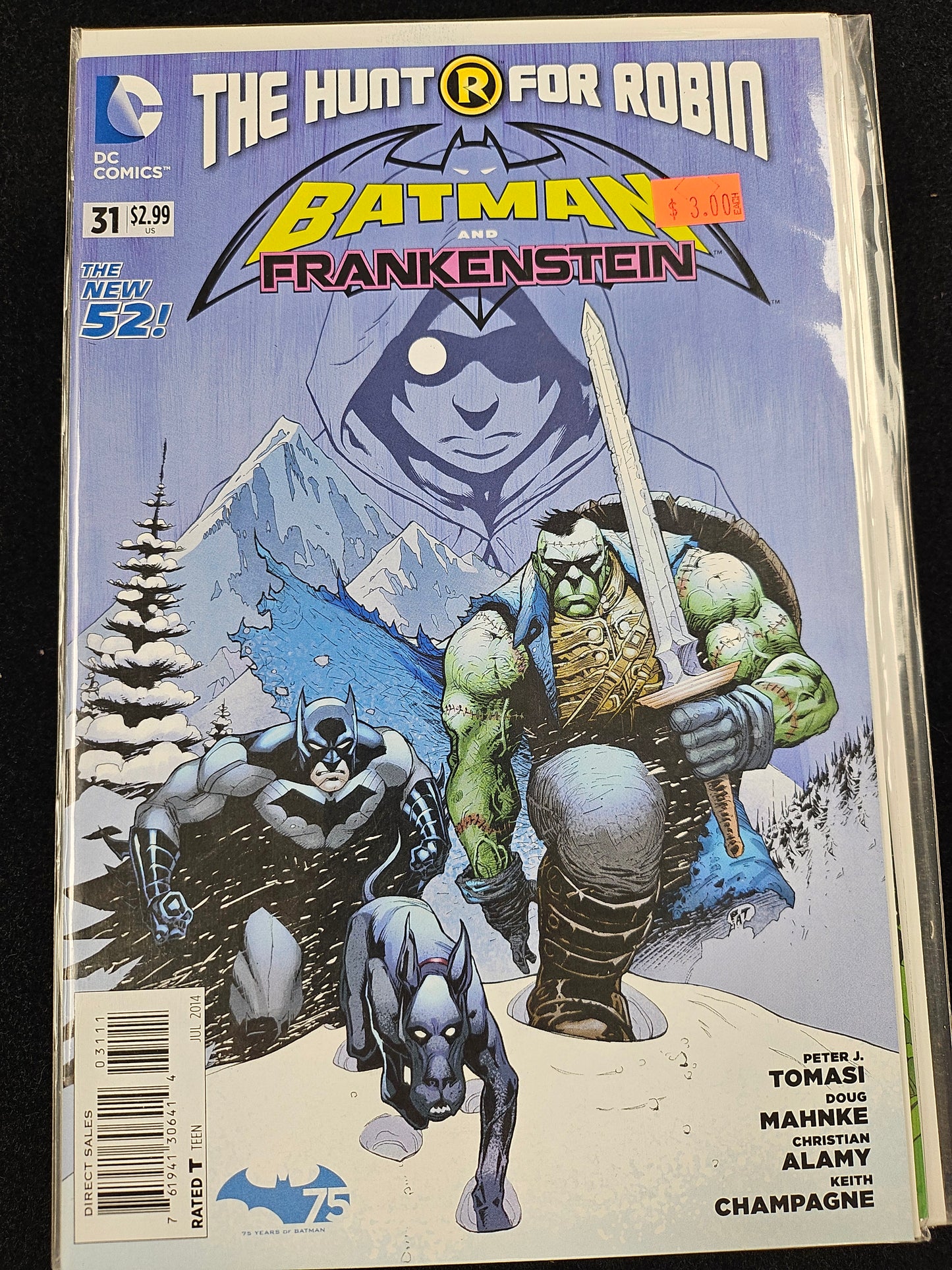 Batman and Robin – DC Comics – (2011–2015) – Volume 2 – #31 - Cover A