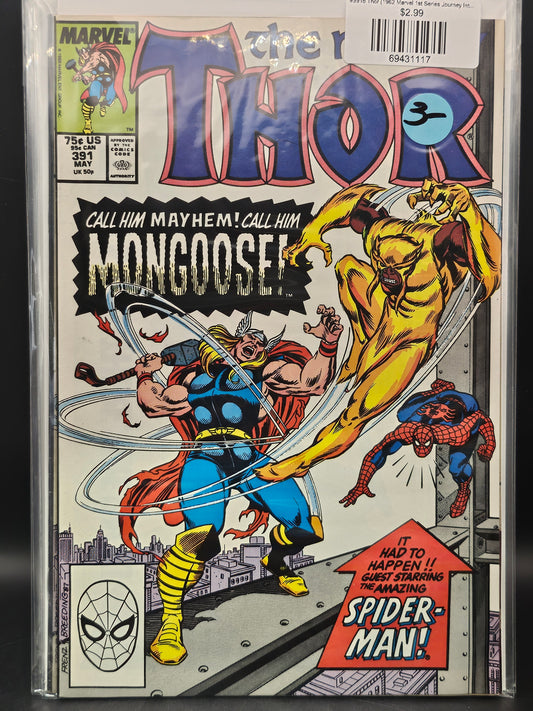 #391d Thor (1962 Marvel 1st Series Journey Into Mystery)