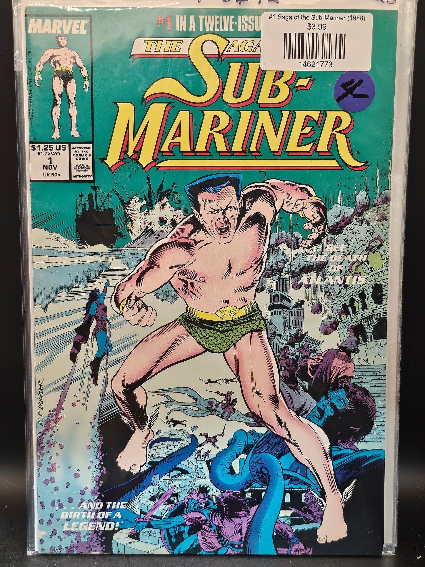 #1 Saga of the Sub-Mariner (1988)