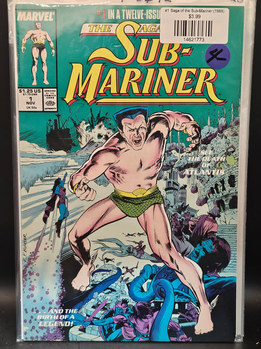 #1 Saga of the Sub-Mariner (1988)