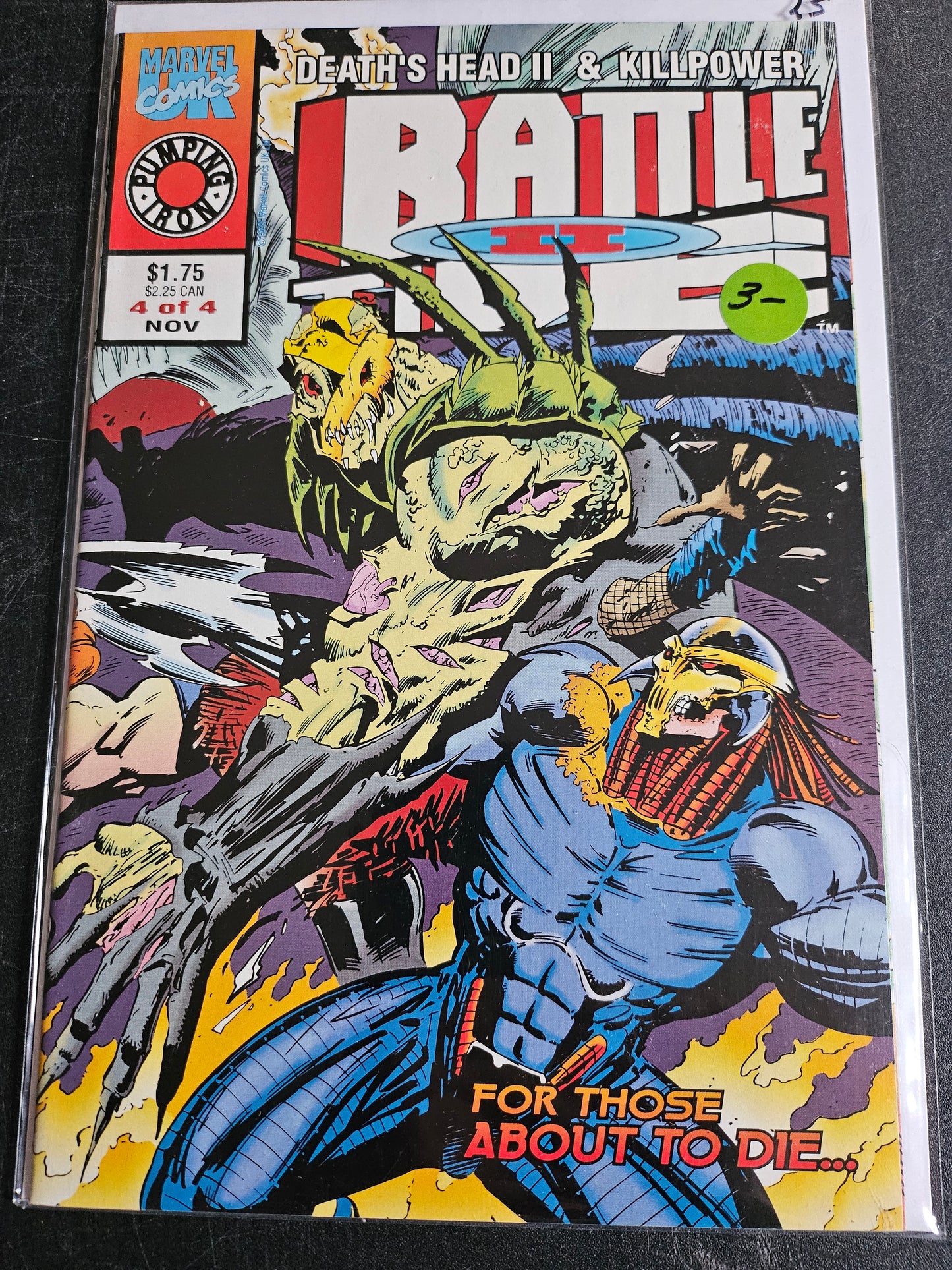 Battletide II – Marvel UK – (1993) – Volume 1 – Limited Series - #4 of 4