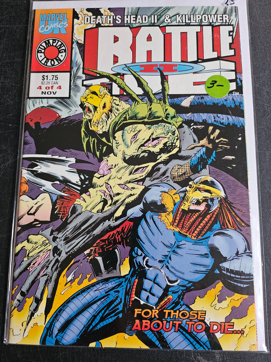 Battletide II – Marvel UK – (1993) – Volume 1 – Limited Series - #4 of 4