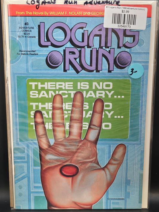 #3 Logan's Run (1990 Adventure Comics)