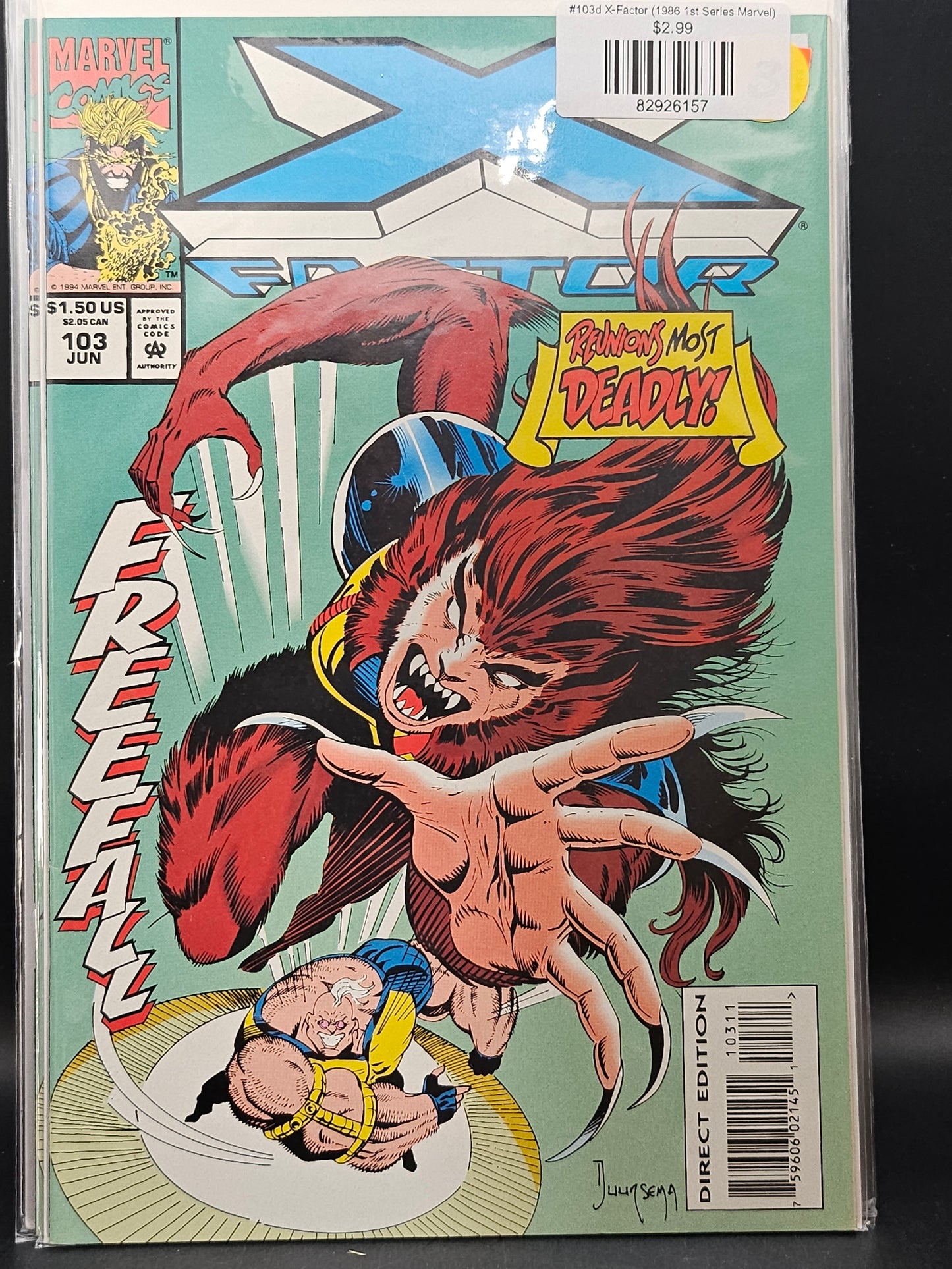 #103d X-Factor (1986 1st Series Marvel)