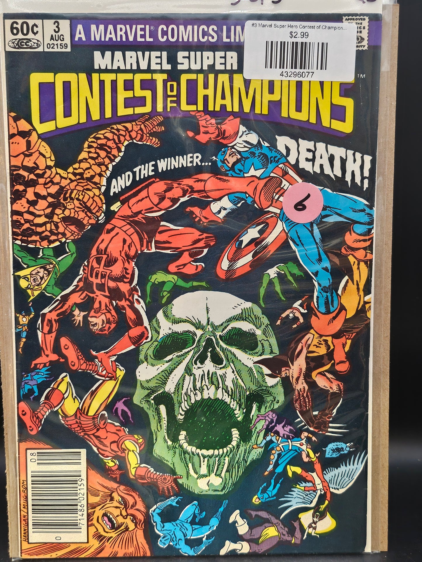 #3 Marvel Super Hero Contest of Champions (1982)