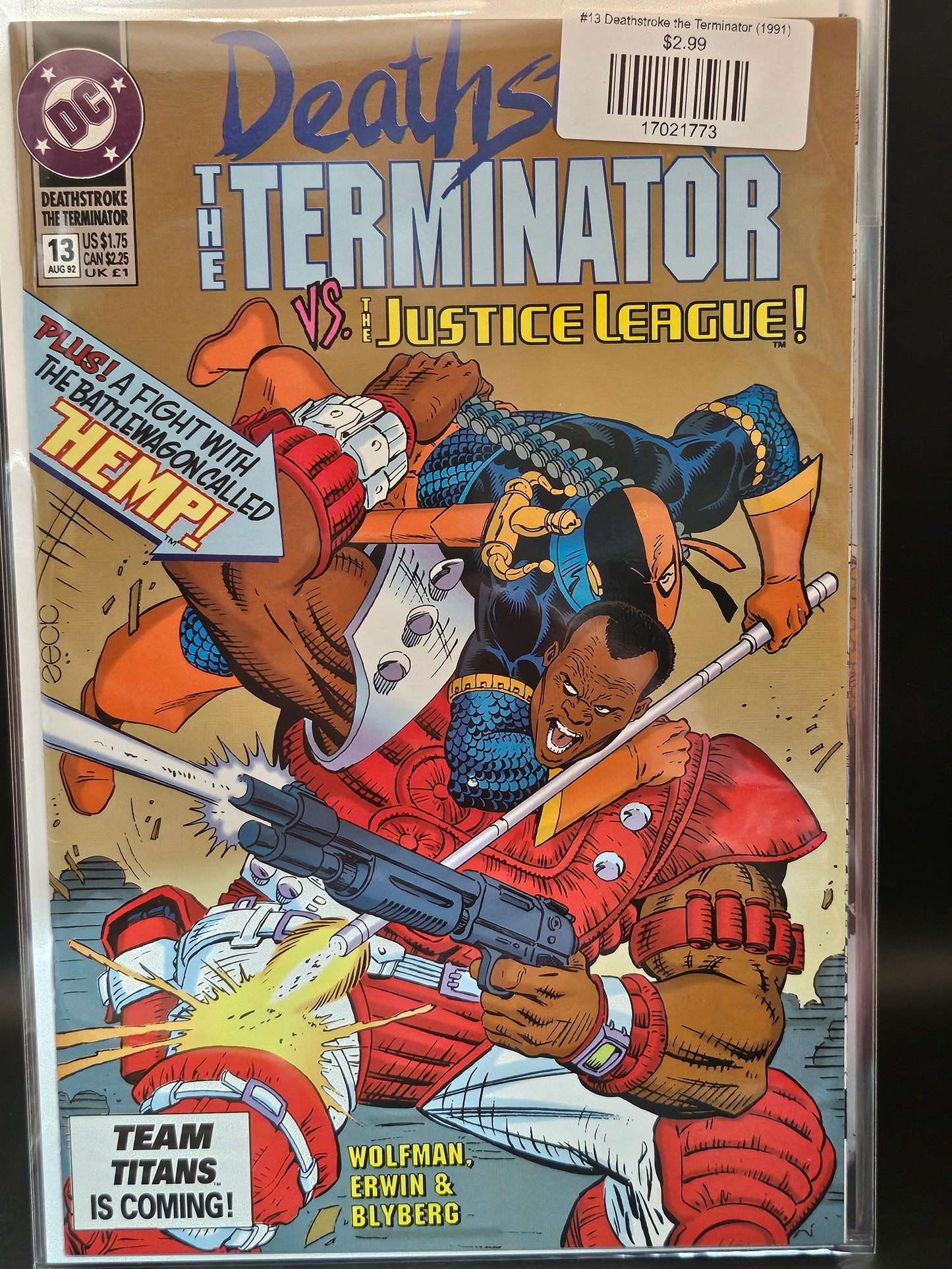 #13 Deathstroke the Terminator (1991)